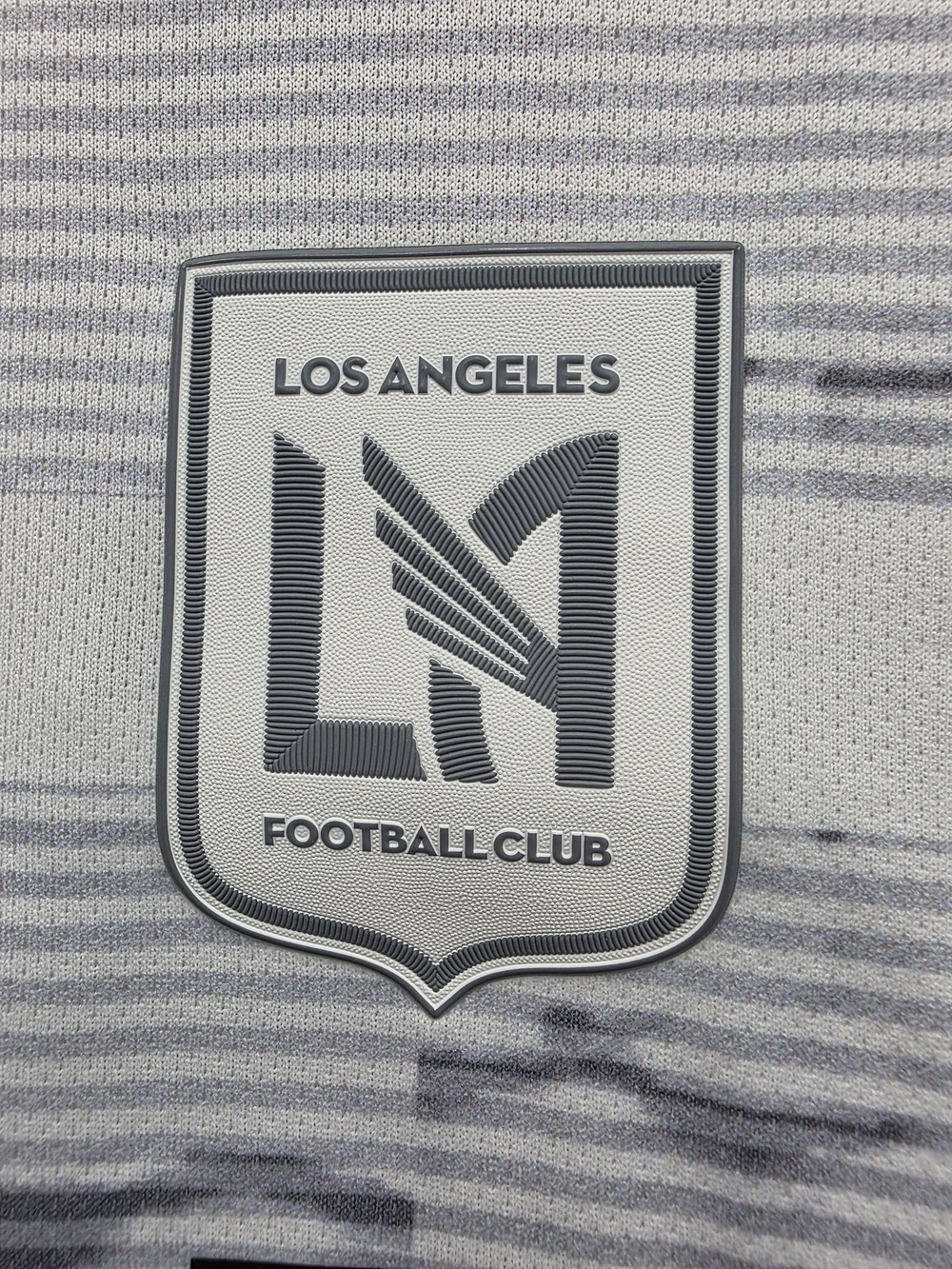 Adidas LAFC White/Gray YouTube TV Men's Soccer Jersey - XL